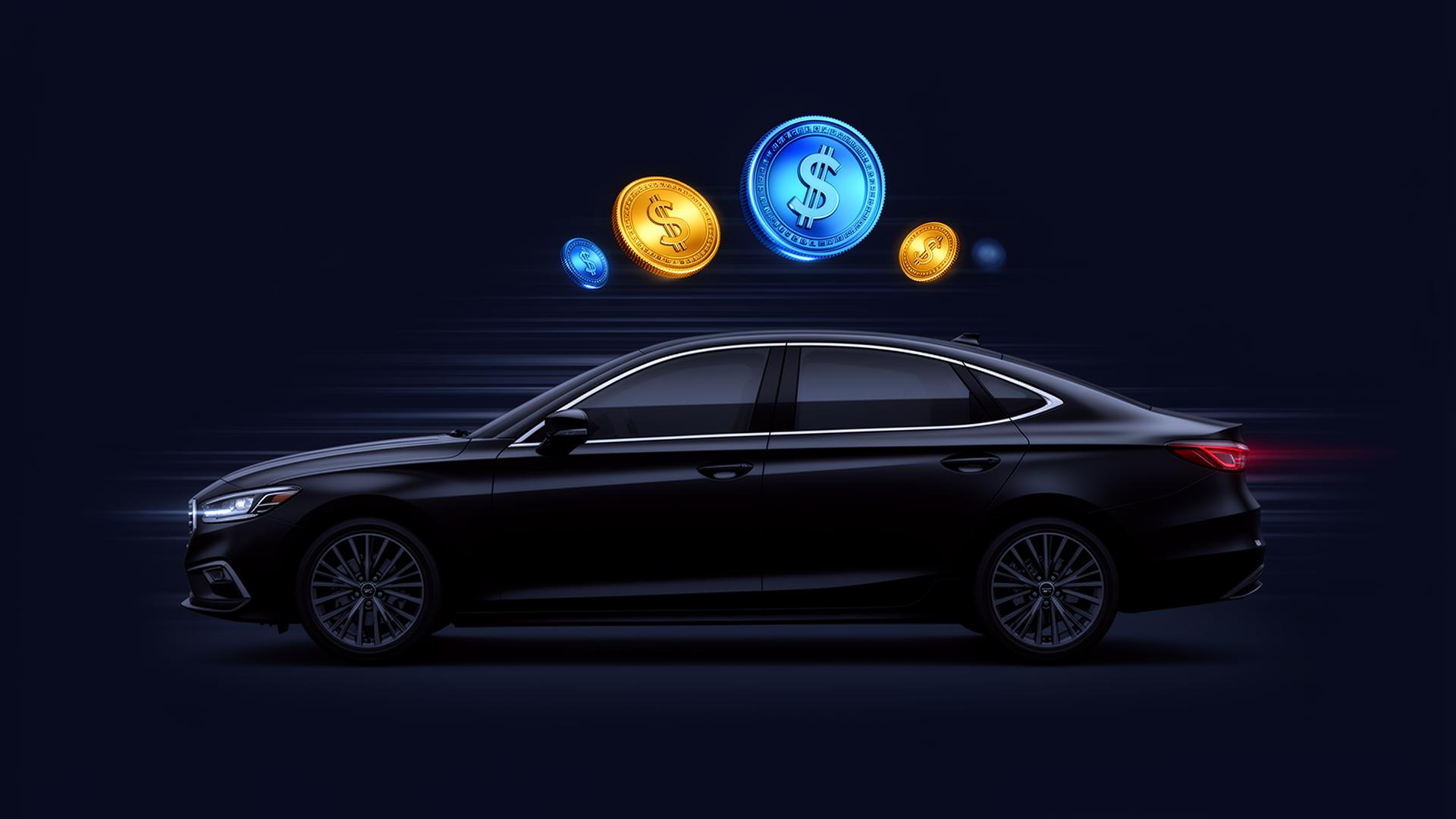 Auto loan calculator showing car payment estimates with interest rates and down payment options for Canadian buyers